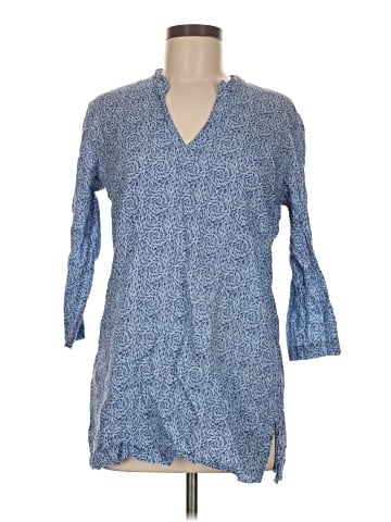 John Robshaw 3/4 Sleeve Blouse (view 1)