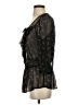 Black Rainn 100% Polyester Black 3/4 Sleeve Blouse Size S - photo 5