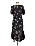 Lulus 100% Polyester Floral Black Cocktail Dress Size L - photo 2