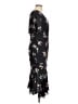 Lulus 100% Polyester Floral Black Cocktail Dress Size L - photo 4