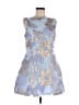 Shein 100% Polyester Blue Cocktail Dress Size L - photo 1