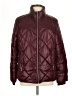 Guess Argyle Burgundy Jacket Size L - photo 1