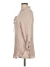 Chocolate 100% Rayon Tan Long Sleeve Blouse Size L - photo 5
