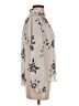 Candie's 100% Polyester Floral Pink Ivory Long Sleeve Blouse Size S - photo 4