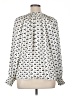 On 34th Print Ivory Long Sleeve Blouse Size 1X - photo 2