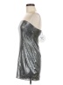 Princess Polly Metallic Silver Cocktail Dress Size 8 - photo 5