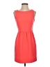J.Crew 100% Polyester Solid Orange Casual Dress Size 00 - photo 1