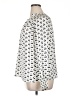 On 34th Print Ivory Long Sleeve Blouse Size 1X - photo 5