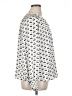 On 34th Print Ivory Long Sleeve Blouse Size 1X - photo 4
