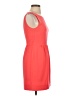J.Crew 100% Polyester Solid Orange Casual Dress Size 00 - photo 4