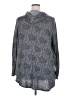 LIVI Active 100% Polyester Gray Poncho Size 18 - photo 2