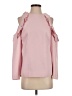 Ted Baker London 100% Polyester Pink Long Sleeve Blouse Size 4 (1) - photo 1