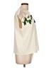 Shein Ivory Short Sleeve Blouse Size 12 - photo 4