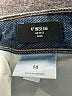 Express Blue Denim Shorts Size 14 - photo 4