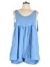 Shein 100% Polyester Solid Blue Romper Size 6 - photo 1