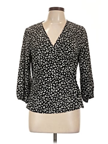 Bobeau 3/4 Sleeve Blouse (view 1)