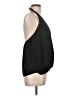 Aqua 100% Polyester Black Sleeveless Blouse Size L - photo 4