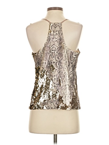 Lavender Brown Sleeveless Blouse (view 2)