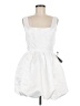 Lulus 100% Polyester White Cocktail Dress Size M - photo 1