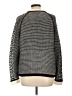 Lord & Taylor Houndstooth Black Pullover Sweater Size L - photo 2