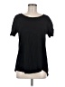 Amaryllis 100% Cotton Black Short Sleeve Top Size M - photo 1