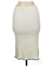 Express Solid Ivory Casual Skirt Size M - photo 2