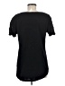 Amaryllis 100% Cotton Black Short Sleeve Top Size M - photo 2