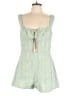 PrettyLittleThing 100% Polyester Tweed Green Romper Size 10 - photo 1