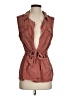 Sanctuary 100% Lyocell Orange Vest Size S - photo 1