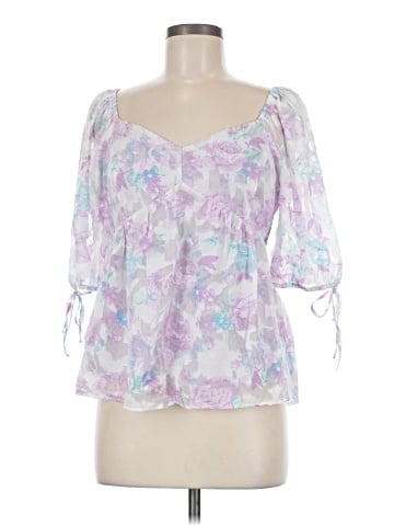 Skies Are Blue 3/4 Sleeve Blouse (view 1)