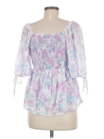 Skies Are Blue 3/4 Sleeve Blouse (view 2)