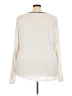 Cato Metallic Silver Ivory Pullover Sweater Size 22 - 24 - photo 2