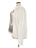 Cato Metallic Silver Ivory Pullover Sweater Size 22 - 24 - photo 5