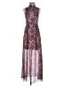 BCBGeneration 100% Polyester Floral Pink Casual Dress Size 2 - photo 1