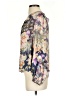 Current Air 100% Polyester Floral Purple 3/4 Sleeve Blouse Size XS - photo 5