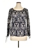 Princess Vera Wang Blue Long Sleeve Blouse Size XL - photo 1