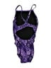 Speedo Animal Print Purple One Piece Swimsuit Size XS (30) - photo 2