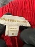 Monteau Color Block Red Casual Pants Size M - photo 7