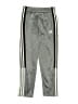 Adidas 100% Polyester Gray Track Pants Size 10 - 12 - photo 1
