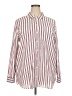 GOODTHREADS 100% Cotton Stripes Red Long Sleeve Button-Down Shirt Size XXL - photo 1