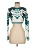 Tiger Mist Teal Long Sleeve Top Size 6 - photo 2