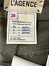L'Agence Metallic Silver Leggings Size 28 waist - photo 5