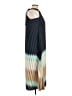 DKNY 100% Polyester Teal Cocktail Dress Size 6 - photo 4