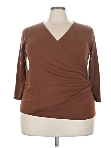 DressBarn 3/4 Sleeve Top (view 1)