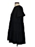 Unbranded Solid Black Casual Dress Size XS - photo 5