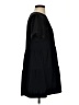 Unbranded Solid Black Casual Dress Size XS - photo 4