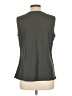 Coldwater Creek 100% Polyester Silver Sleeveless Top Size L - photo 2