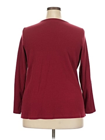 Quacker Factory Long Sleeve Blouse (view 2)