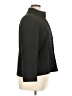 Linda Allard Ellen Tracy 100% Wool Chevron-herringbone Black Jacket Size 16 - photo 4
