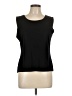 misook Black Sleeveless T-Shirt Size Lg Petite - photo 1